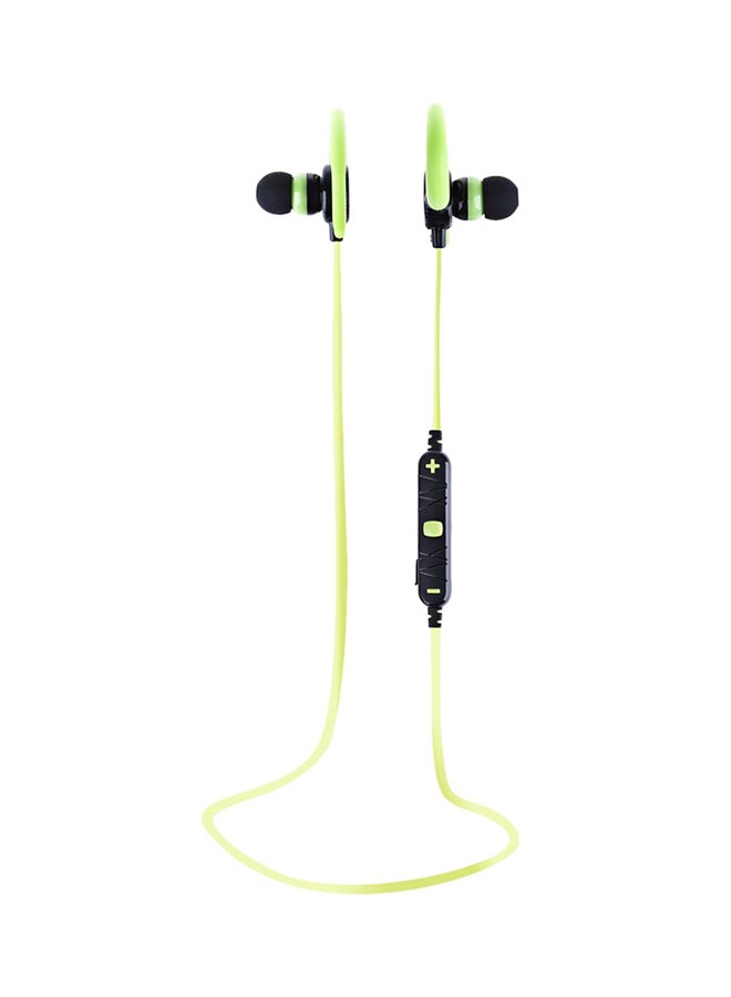 Awei Bluetooth In-Ear Stereo Earphones Green/Black - Image 1