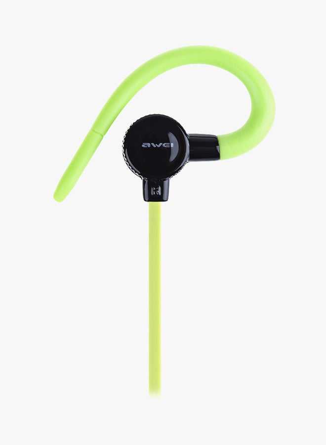 Awei Bluetooth In-Ear Stereo Earphones Green/Black - Image 5