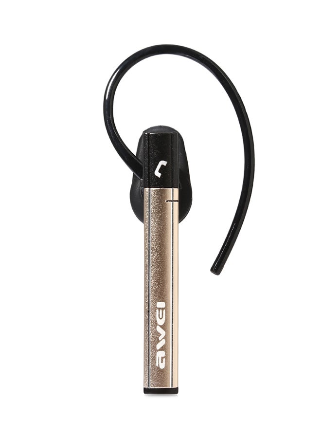 Awei Bluetooth In-Ear Headset Gold - Image 1