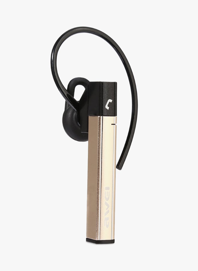 Awei Bluetooth In-Ear Headset Gold - Image 3