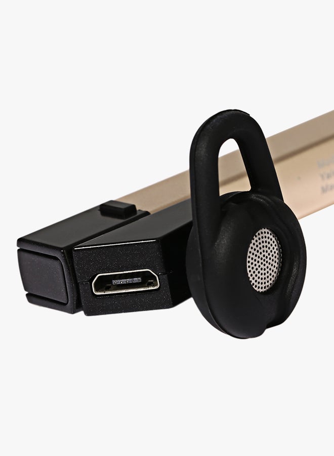 Awei Bluetooth In-Ear Headset Gold - Image 5