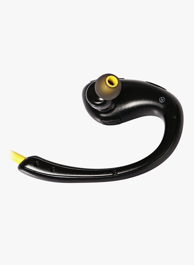 Awei Bluetooth In-Ear Headphones Black/Yellow - Image 2