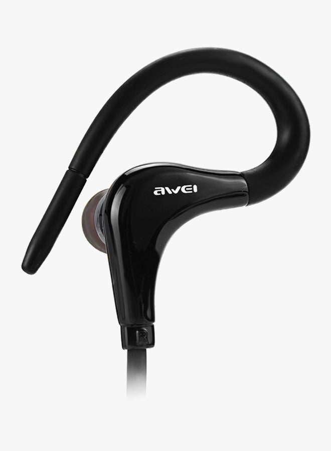 أوي سماعة أذن داخلية تدعم البلوتوث مع مايكروفون أسود - Image 2