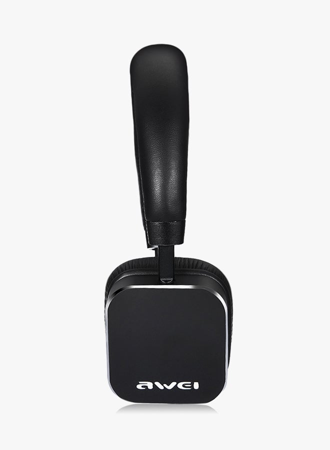 Awei Bluetooth Over-Ear Stereo Headset Black - Image 5