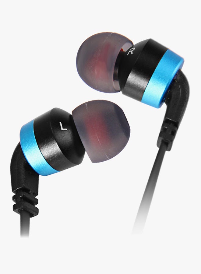 Awei Bluetooth In-Ear Headphones With Mic Blue - Image 3