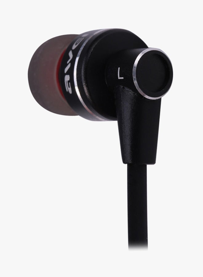Awei Bluetooth In-Ear Headphones With Mic Black - Image 3