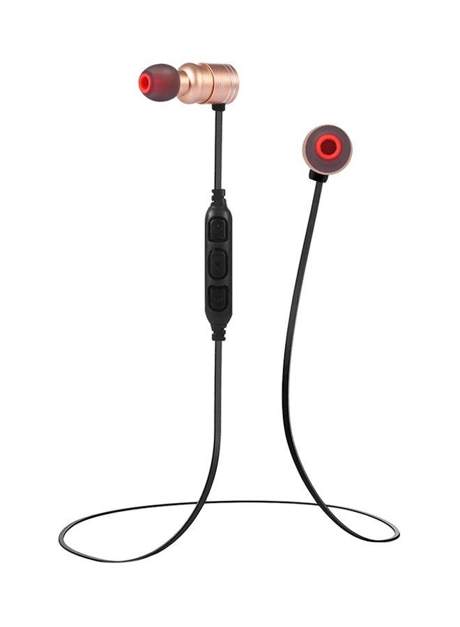 Awei - AK7 In-Ear Bluetooth Earphones Gold - Image 1