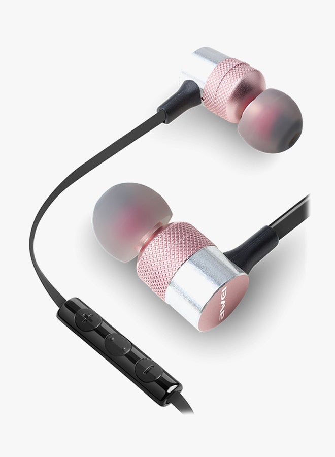 Awei ES-20TY In-Ear Earphones Rose Gold/Silver - Image 4