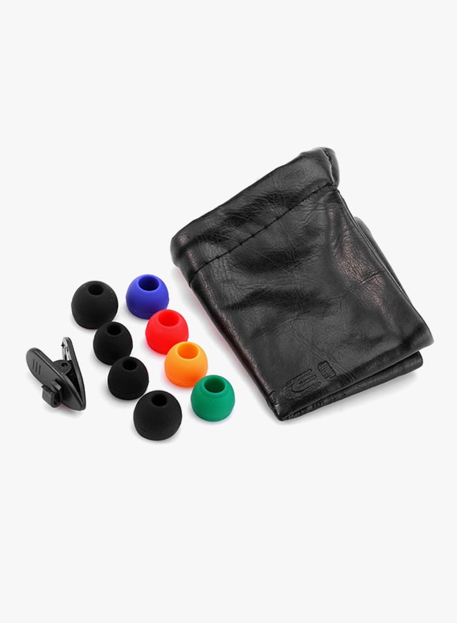 Awei Wired In-Ear Headphones With Mic Red/Black - Image 5