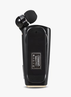 Fineblue Bluetooth Clip-On In-Ear Headset Gold/Black  - Image 4