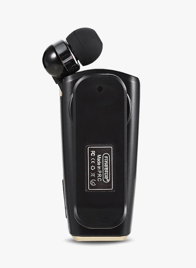 Fineblue Bluetooth Clip-On In-Ear Headset Gold/Black - Image 4
