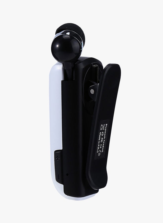 Fineblue - Bluetooth Clip-On In-Ear Headset White - Image 1