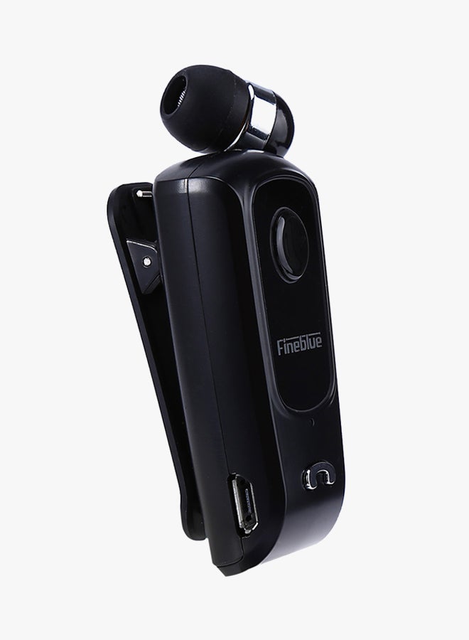 Fineblue Bluetooth Clip-On In-Ear Headset Black - Image 2
