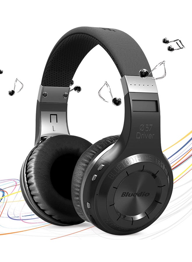 H-Turbine Bluetooth Over-Ear Headphones With Mic Silver/Black - v1526928660/N14719736A_4