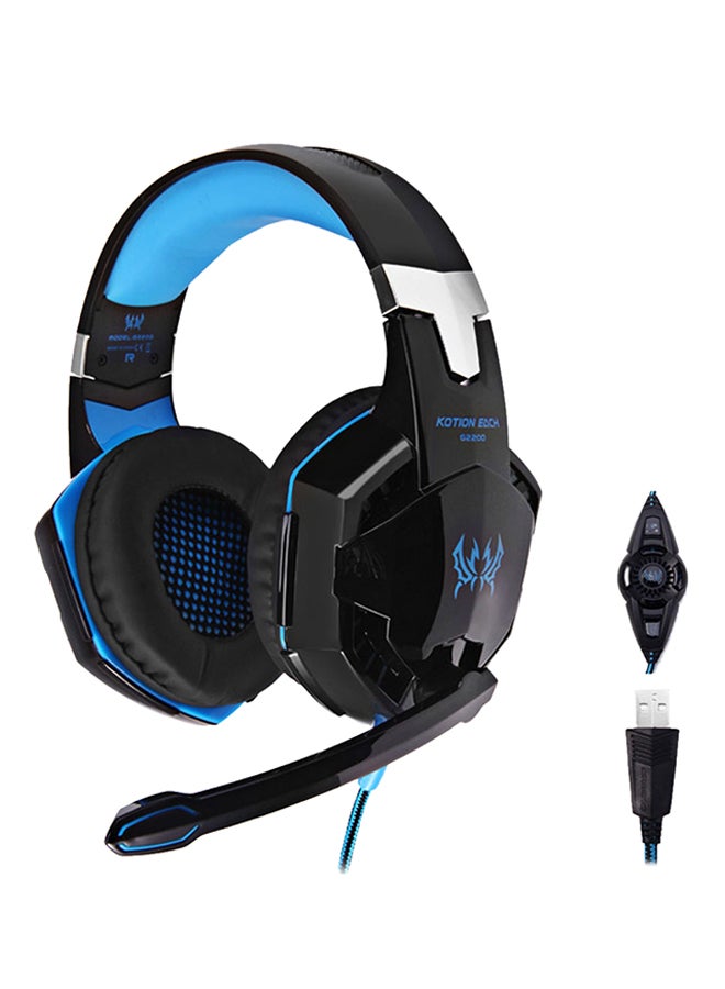 KOTION EACH Over-Ear Gaming Headset With Mic For PS4/PS5/XOne/XSeries/NSwitch/PC - Image 1