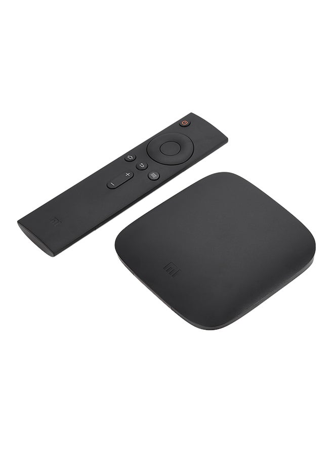 Xiaomi TV Box With Bluetooth Voice Remote Black - Image 1