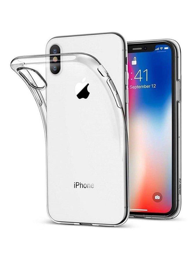 Leather Protective Case Cover For Apple iPhone X Clear - v1526974926/N14737761A_3