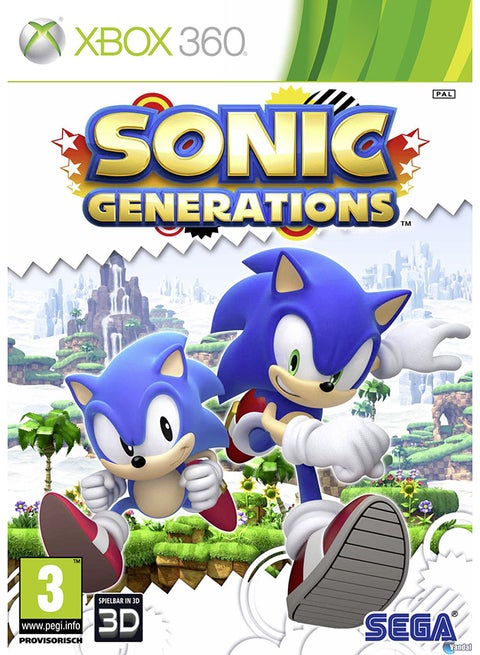 Sonic Generations - (Intl Version) - Action & Shooter - Xbox 360