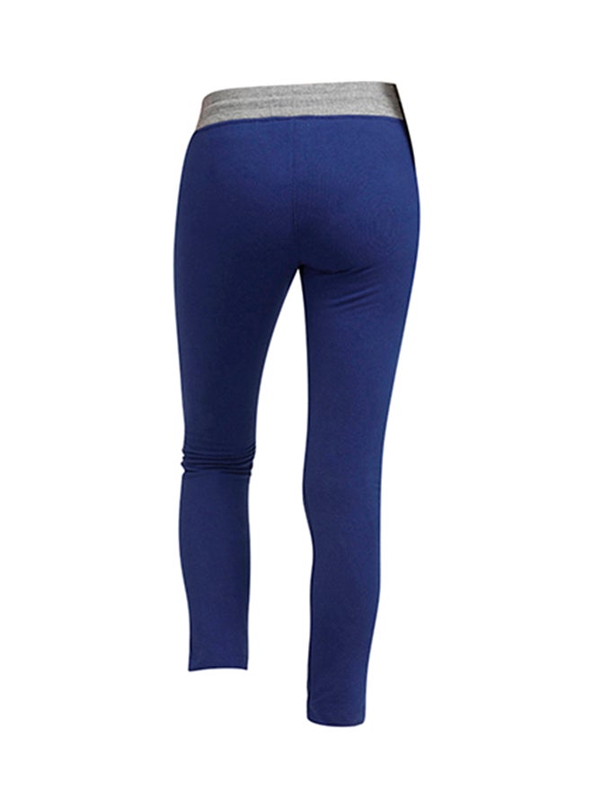 zivame - West Vogue Wide Waistband Trackpants Twilight Blue - Image 1