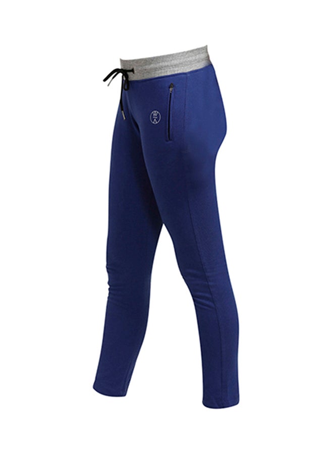zivame - West Vogue Wide Waistband Trackpants Twilight Blue - Image 1