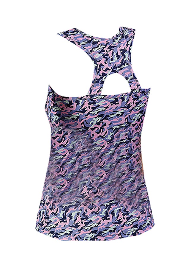 Neo Play Fitted Tank Top Purple/Blue - v1526975769/N14735551V_2