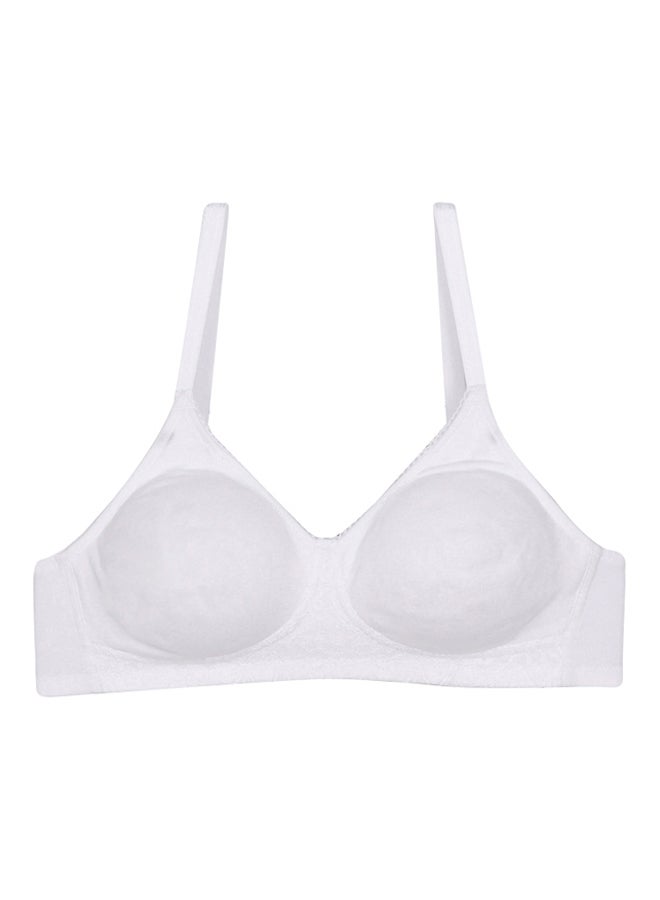 zivame - Double Layered Wirefree Bra White - Image 1
