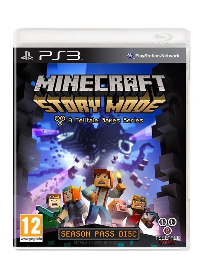 Telltale Games - Minecraft: Story Mode - A Tell Tale Game Series - (Intl Version) - Strategy - PlayStation 3 (PS3) - Image 1