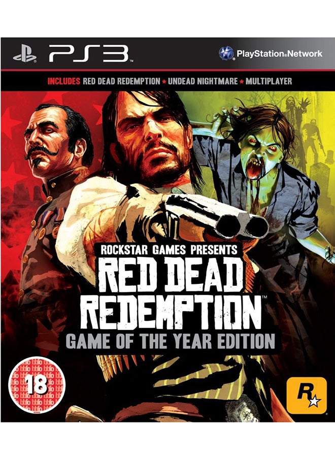 Rockstar Games - Red Dead Redemption - (Intl Version) - Adventure - PlayStation 3 (PS3) - Image 1