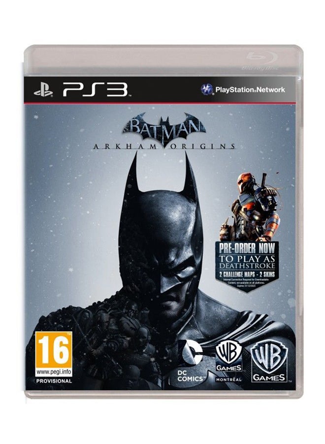 WB Games - Batman : Arkham Origins (Intl Version) - Role Playing - PlayStation 3 (PS3) - Image 1