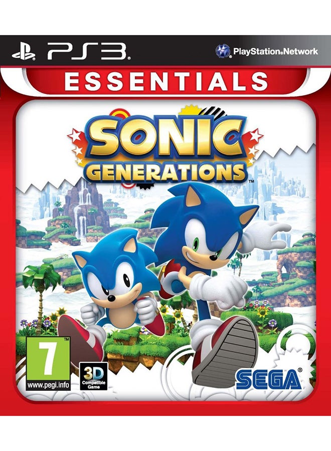 Sega Sonic Generations - (Intl Version) - adventure - playstation_3_ps3 - Image 1
