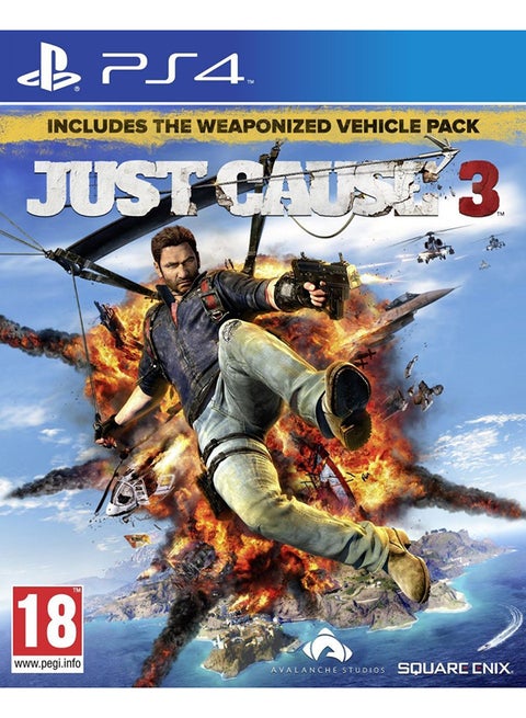 لعبة "Just Cause 3" (إصدار عالمي) - الأكشن والتصويب - بلاي ستيشن 4 (PS4)
