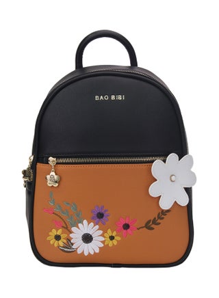 Flower Patch Design Backpack Brown - v1526991988/N14691146A_1