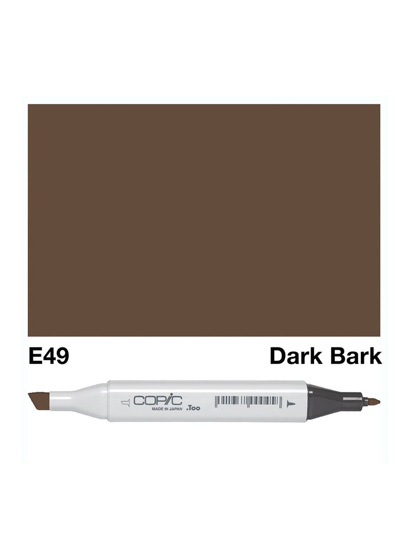 Sketch Dual Nib Permanent Marker Dark Bark - v1526996186/N14435321A_1