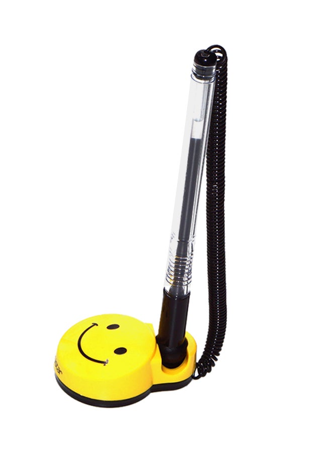 Deli star - Smile Emoji Gel-Ink Pen Black - Image 1