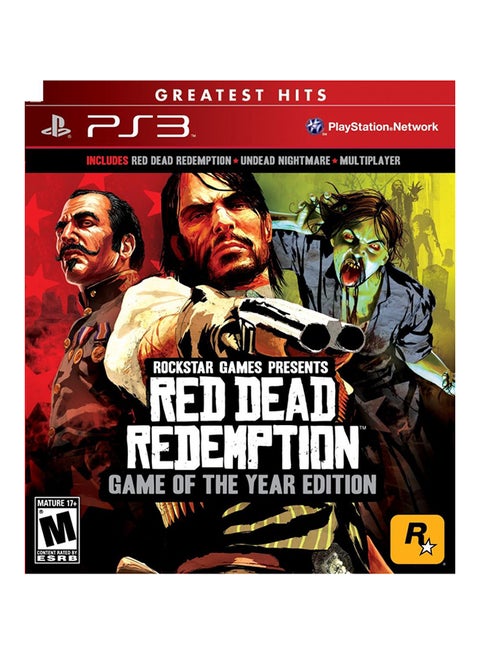 Red Dead Redemption Game Of The Year Edition  (Intl Version) - Action & Shooter - PlayStation 3 (PS3)