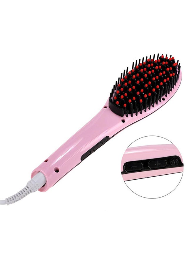 جهاز تمليس الشعر السريع المبتكر وردي - Image 3
