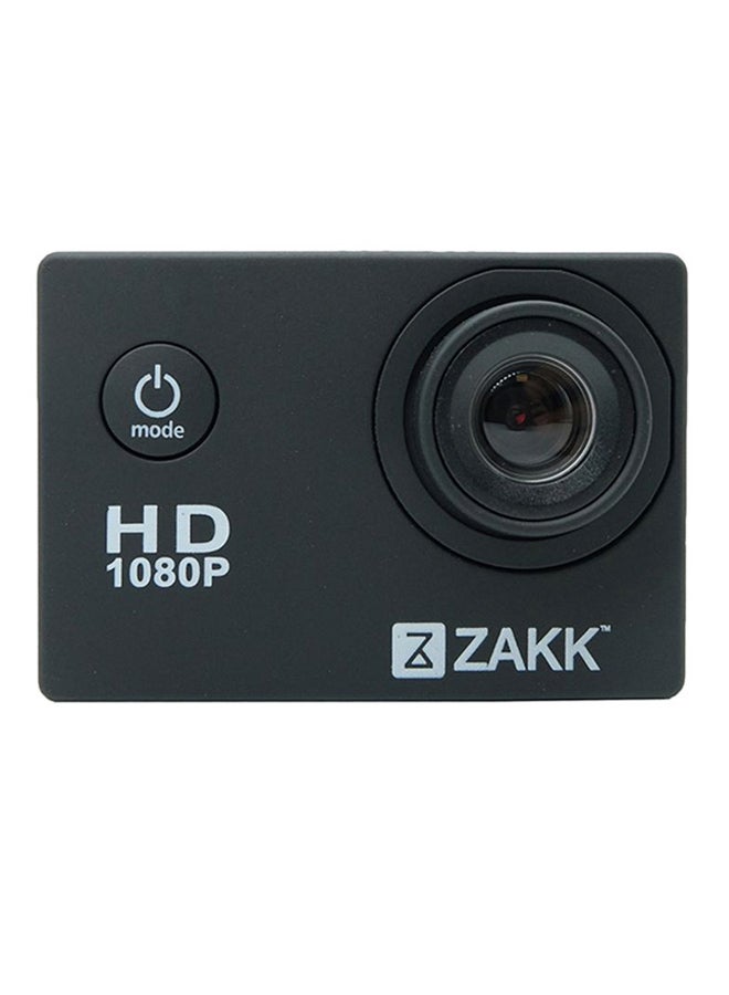 زاك كاميرا حركة ورياضة عالية الوضوح بدقة 1080P مضادة للمياه بشكل كامل تدعم الواي فاي ومع مجموعة ملحقات - Image 2