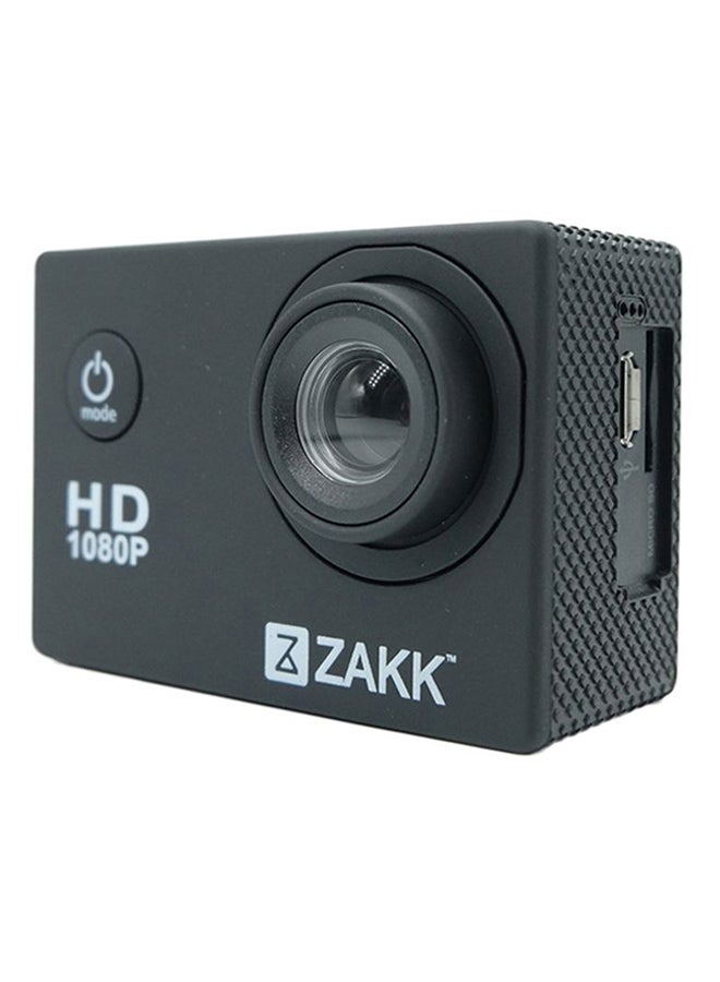 زاك كاميرا حركة ورياضة عالية الوضوح بدقة 1080P مضادة للمياه بشكل كامل تدعم الواي فاي ومع مجموعة ملحقات - Image 3