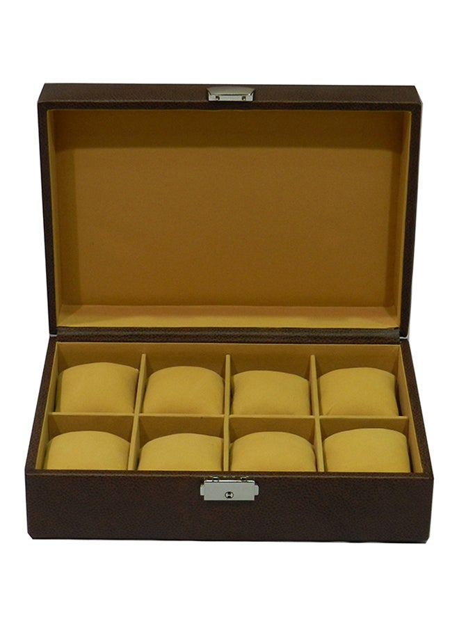 LAVERI LEATHER unisex 8-Piece Watch Organizer - Image 1