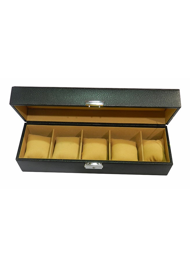 LAVERI LEATHER - 5-Piece Watch Organizer - Image 1