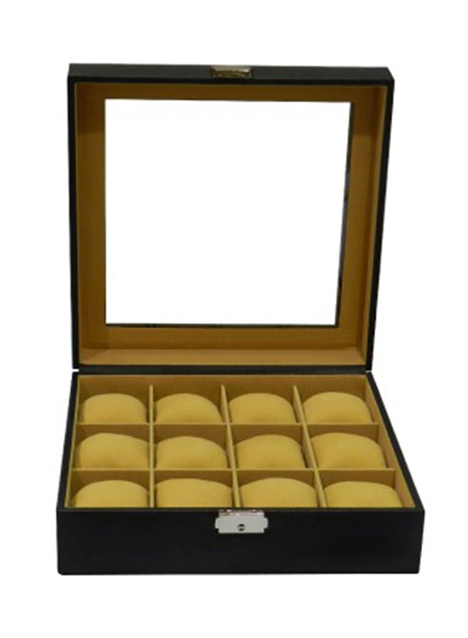 LAVERI LEATHER unisex 12-Piece Watch Organizer - Image 1