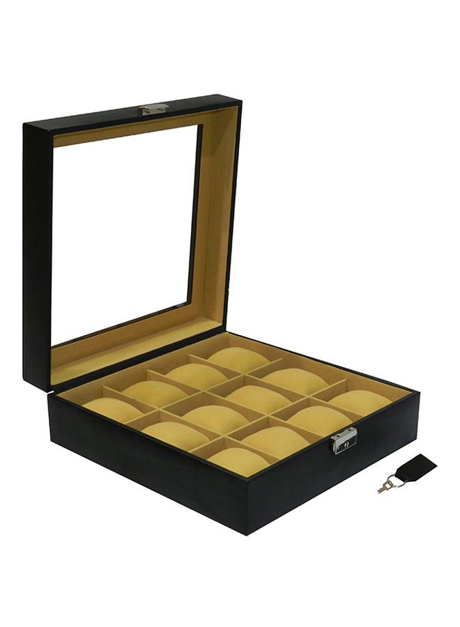 LAVERI LEATHER unisex 12-Piece Watch Organizer - Image 2