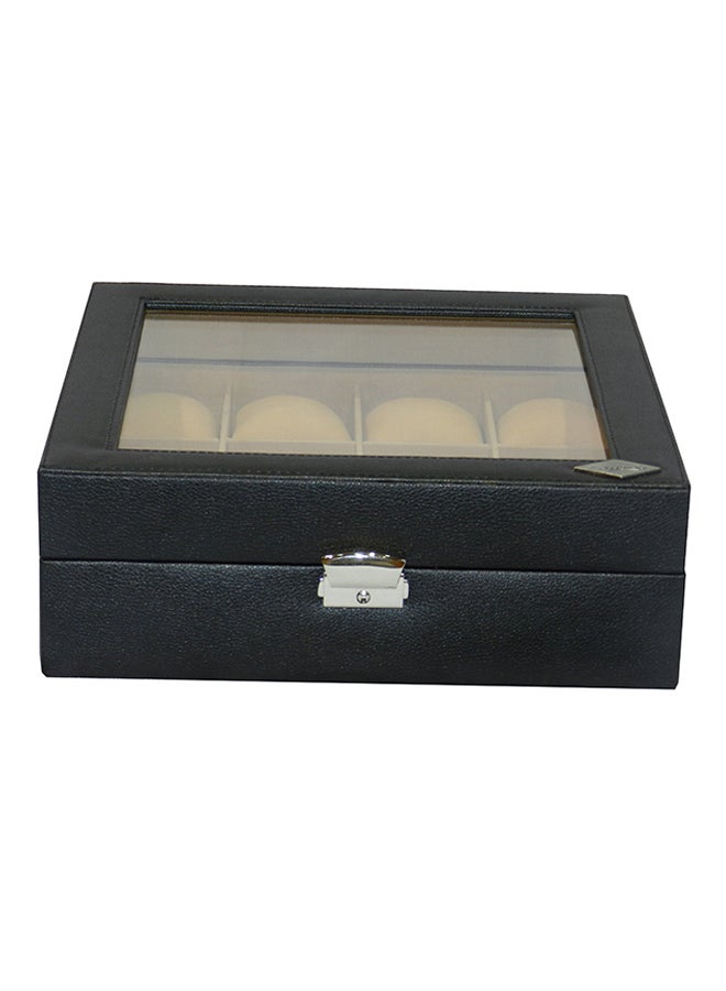 LAVERI LEATHER unisex 12-Piece Watch Organizer - Image 3