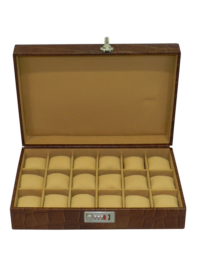 ليفراي منظم ساعات يد يحتوي على 18 مقصورة unisex - Image 1