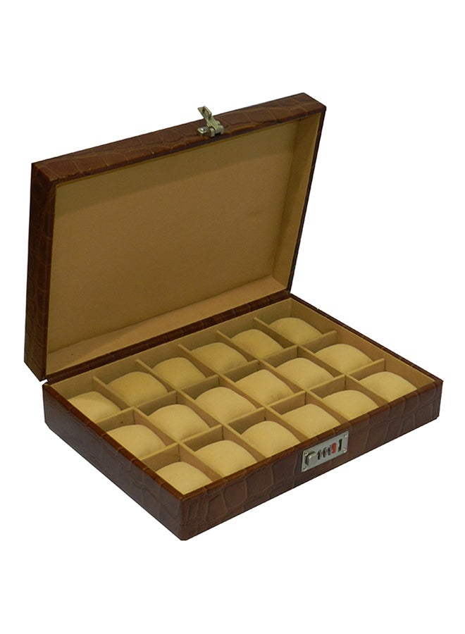 ليفراي منظم ساعات يد يحتوي على 18 مقصورة unisex - Image 2