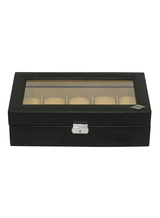 LAVERI LEATHER - unisex 10-Piece Watch Organizer - Image 1