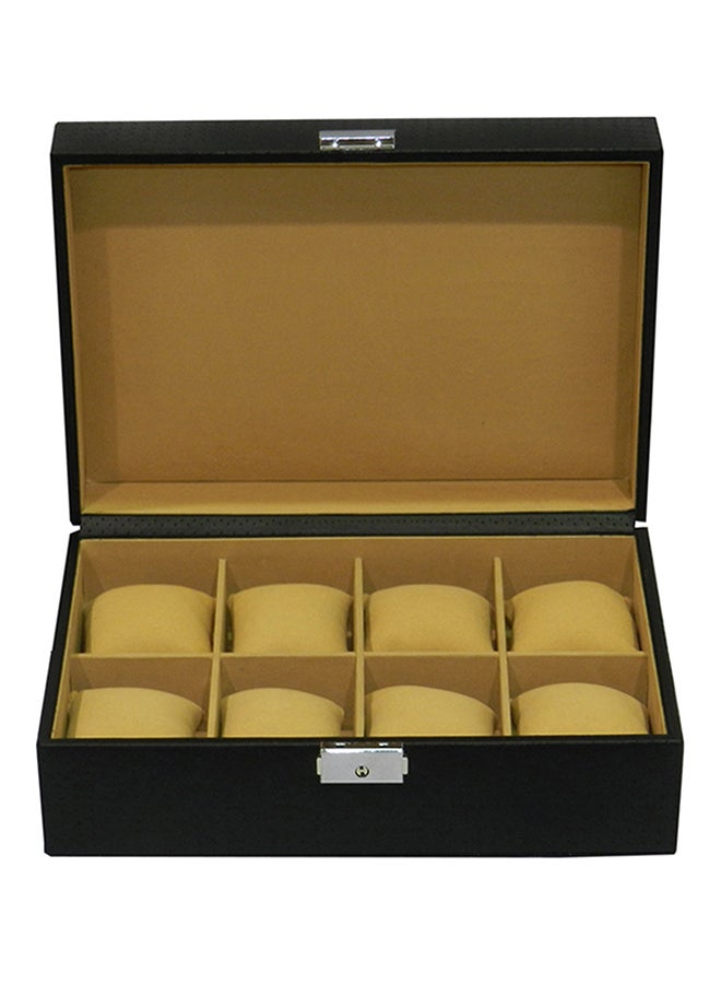 LAVERI LEATHER unisex 8-Piece Watch Organizer - Image 1