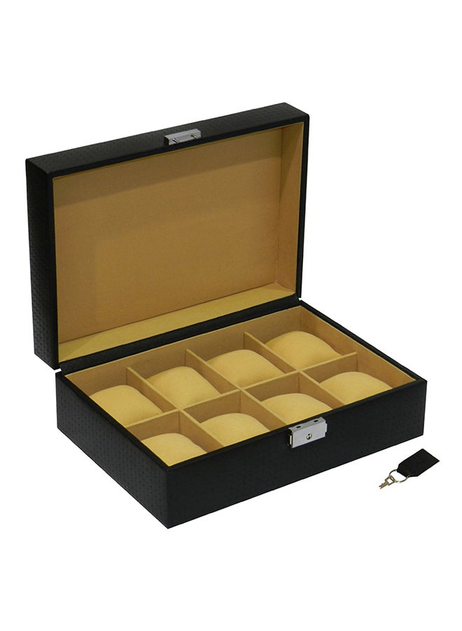 LAVERI LEATHER unisex 8-Piece Watch Organizer - Image 2
