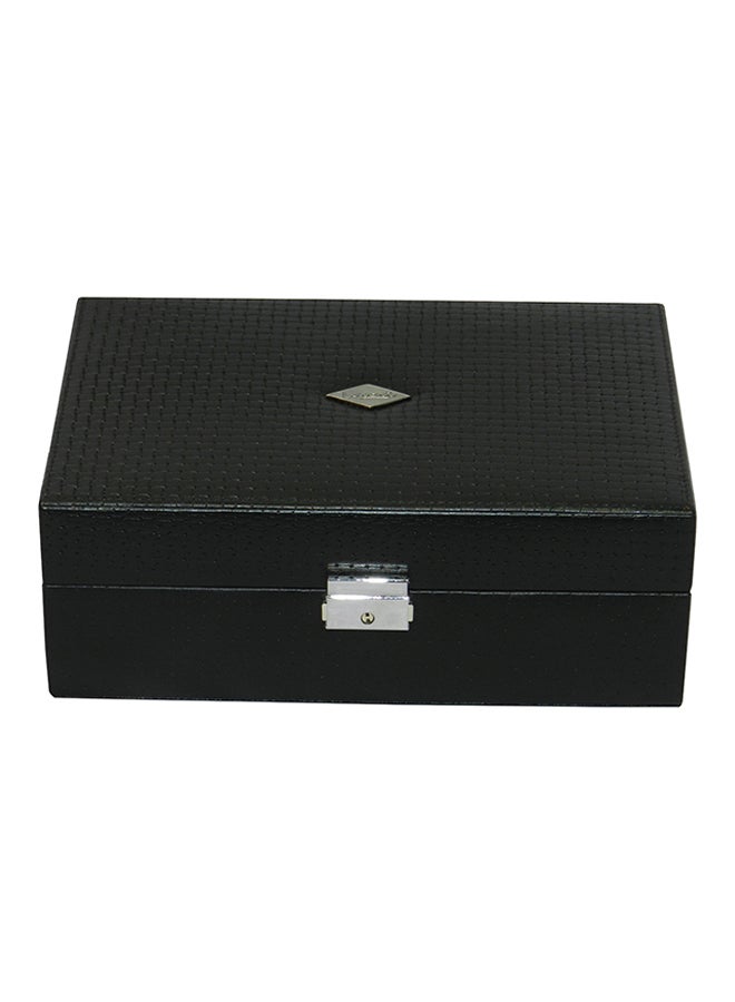 LAVERI LEATHER unisex 8-Piece Watch Organizer - Image 3