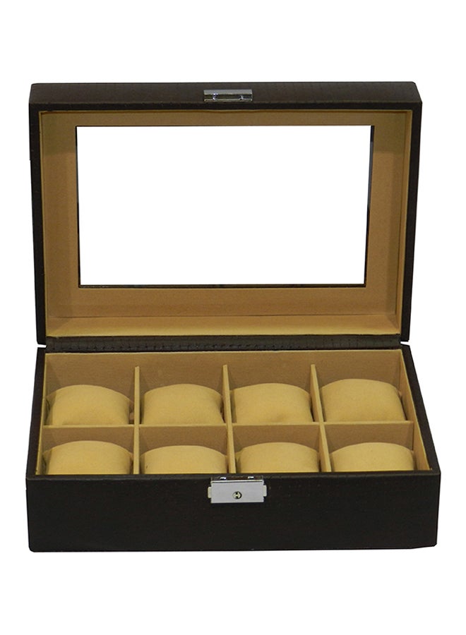 LAVERI LEATHER unisex 8-Piece Watch Organizer - Image 1
